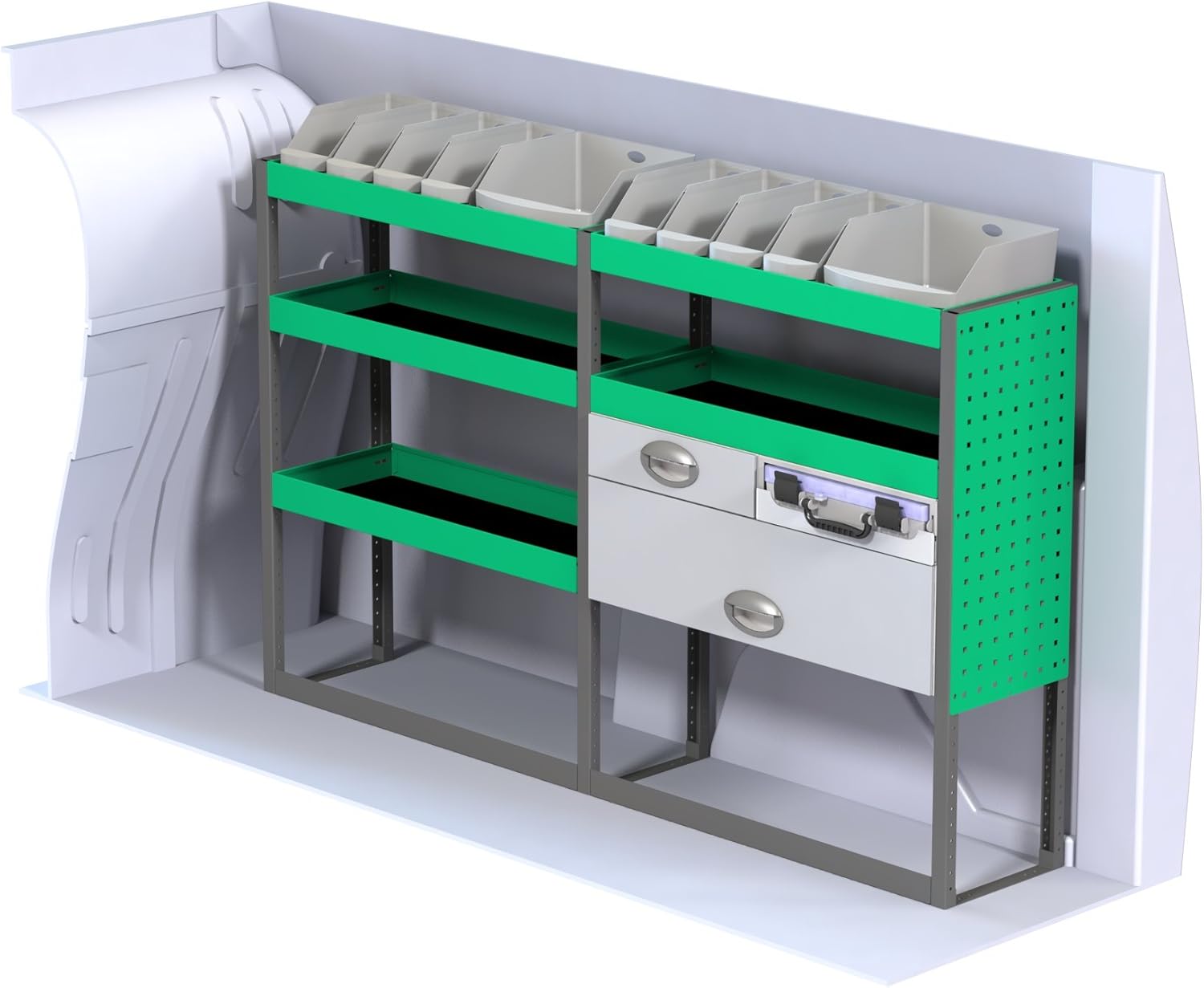 System Edstrom Van racking Amazon.co.uk Automotive