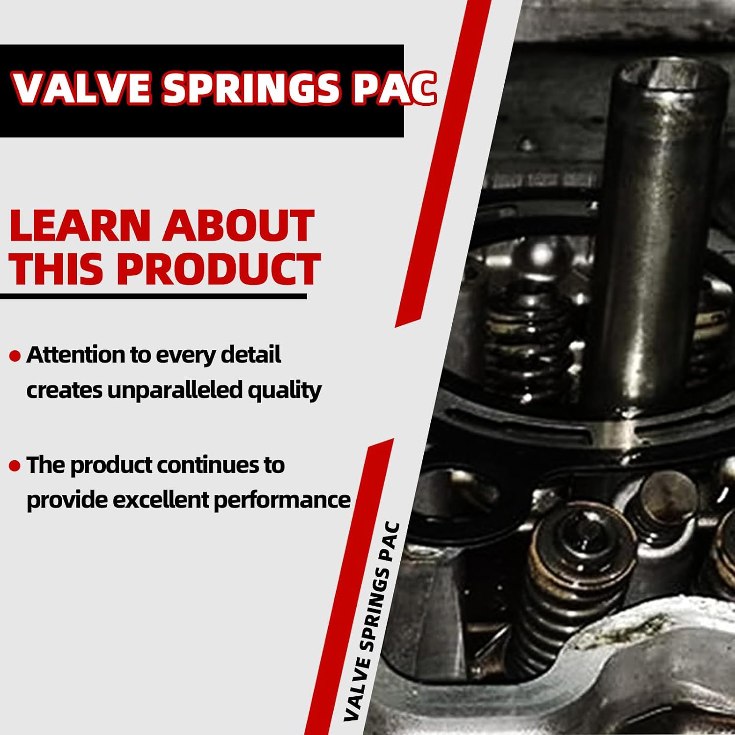 MITZONE 16 PACK LS VALVE SPRINGS,Drop-In Beehive Valve Spring Kit For LS1 LS2 LS3 LQ4 LS4 LS6 L76 L92 L99 LQ9 L33 LSA 4.8L 5.3L 5.7L 6.0L 6.2L - .600" Lift Rated PAC-1218