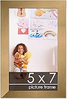 Vista 254 de Poster Palooza Marco de madera de bronce dorado de 26 x 34 pulgadas, acrílico UV, respaldo de tablero de espuma y accesorios para colgar incluidos