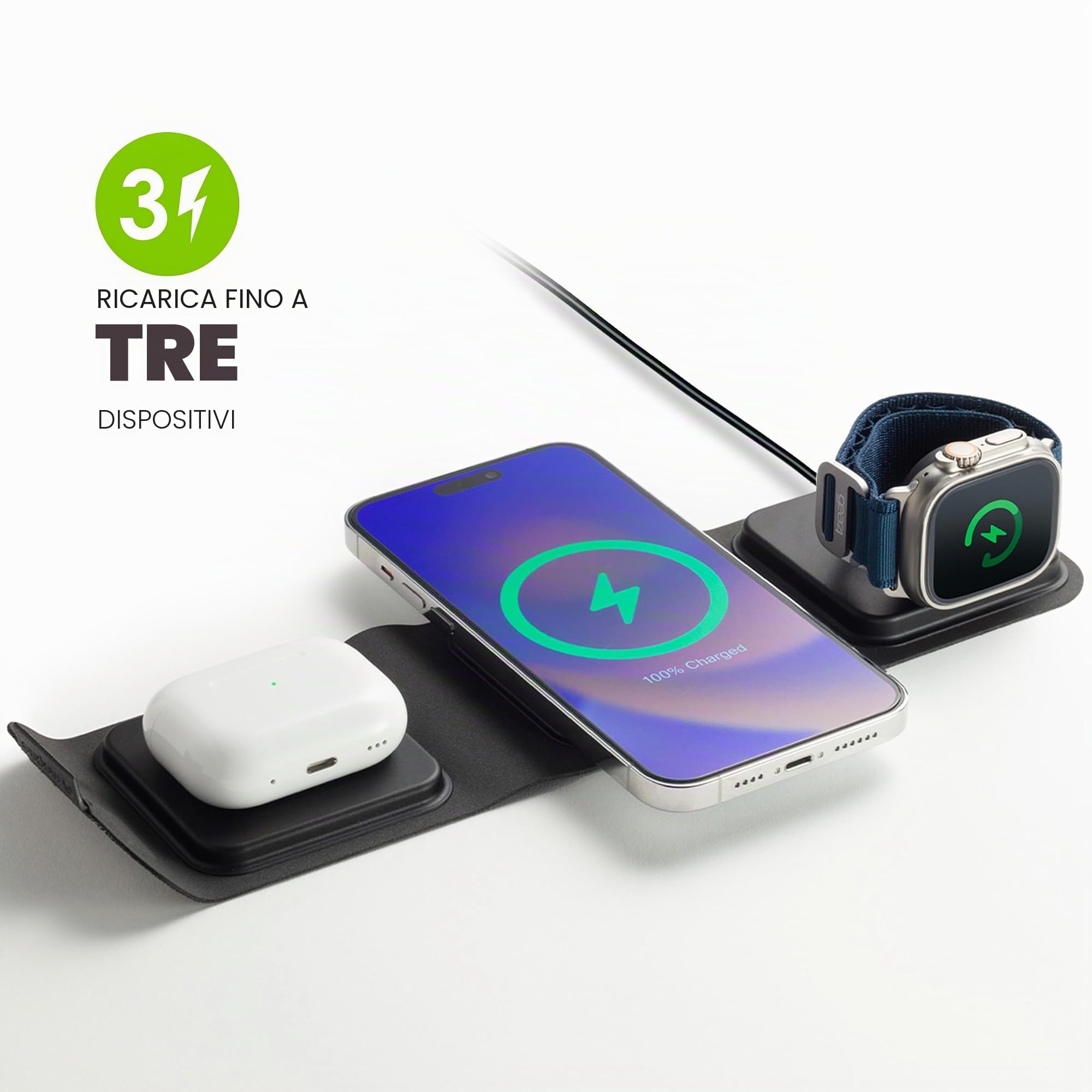 Mophie 3 in 1 tappetino da viaggio (UK)
