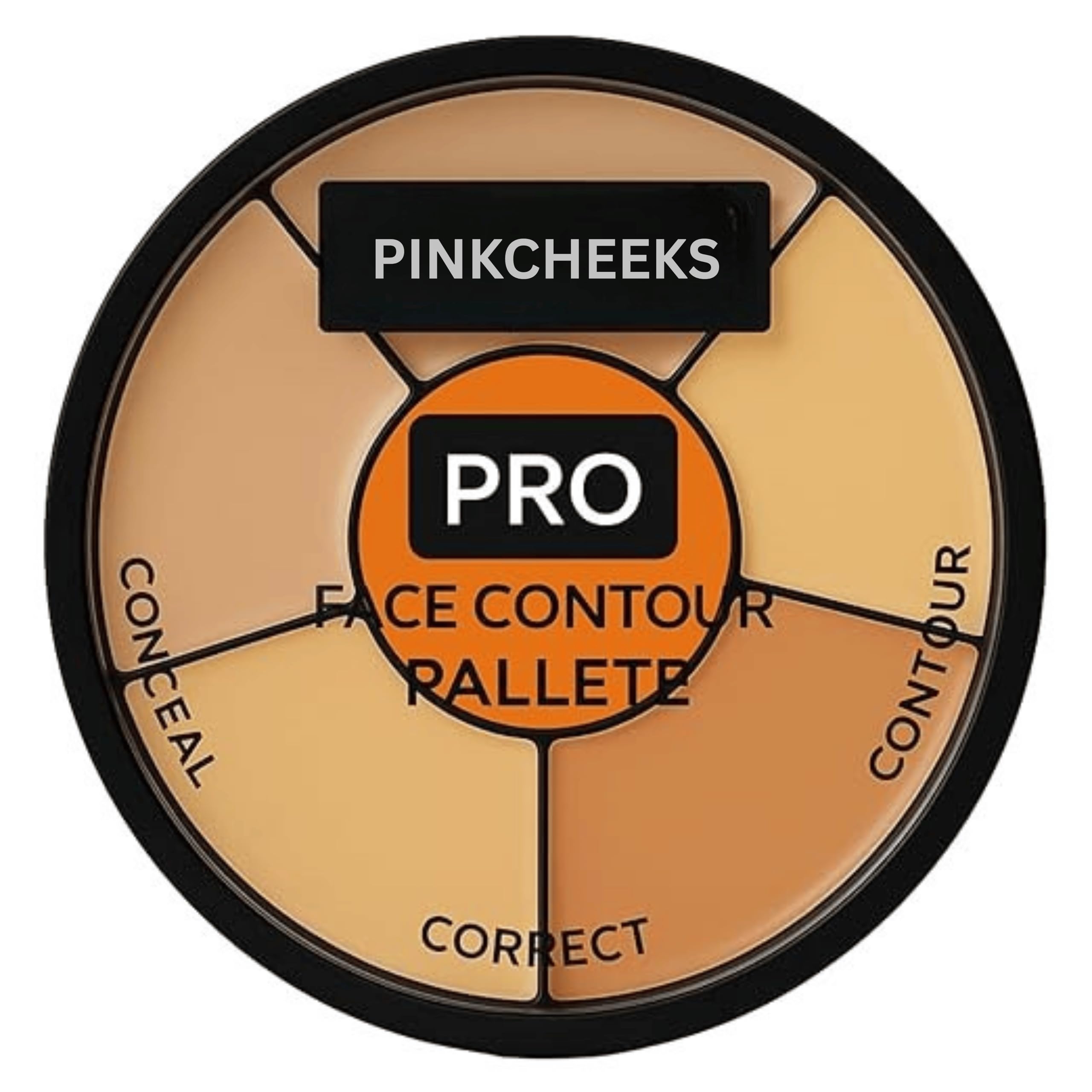 Matte 3 In 1 Makeup Palette Warms Concealer For Dark Circles, Blush And Highlighter Palette, Oil Control Pro For Face Makeup, Conceal Correct & Contour For All Skin Types