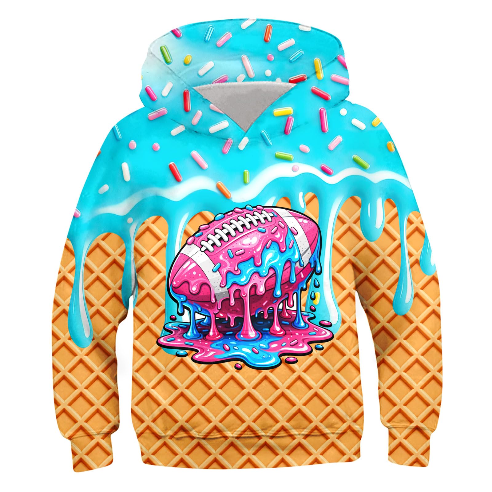 Belovecol Boys Hoodies 3D Printed Hooded Sweatshirts with Pocket for 6-16Y