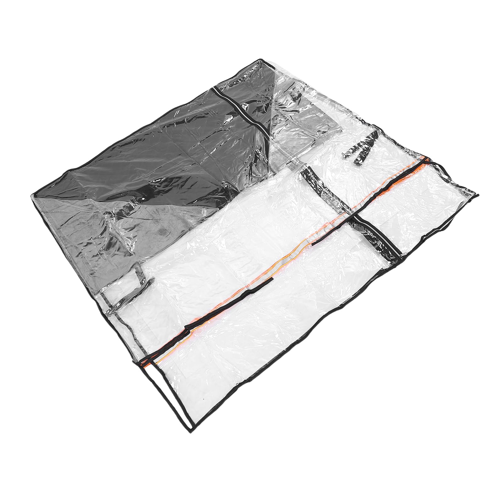 lyrlody Housse de Protection pour Chariot élévateur, Bâche de Protection Transparente en EVA Toutes Saisons pour Chariots élévateurs de 6 000 Livres, 57 X 47 X 52 Pouces, Adaptée à une Utilisation