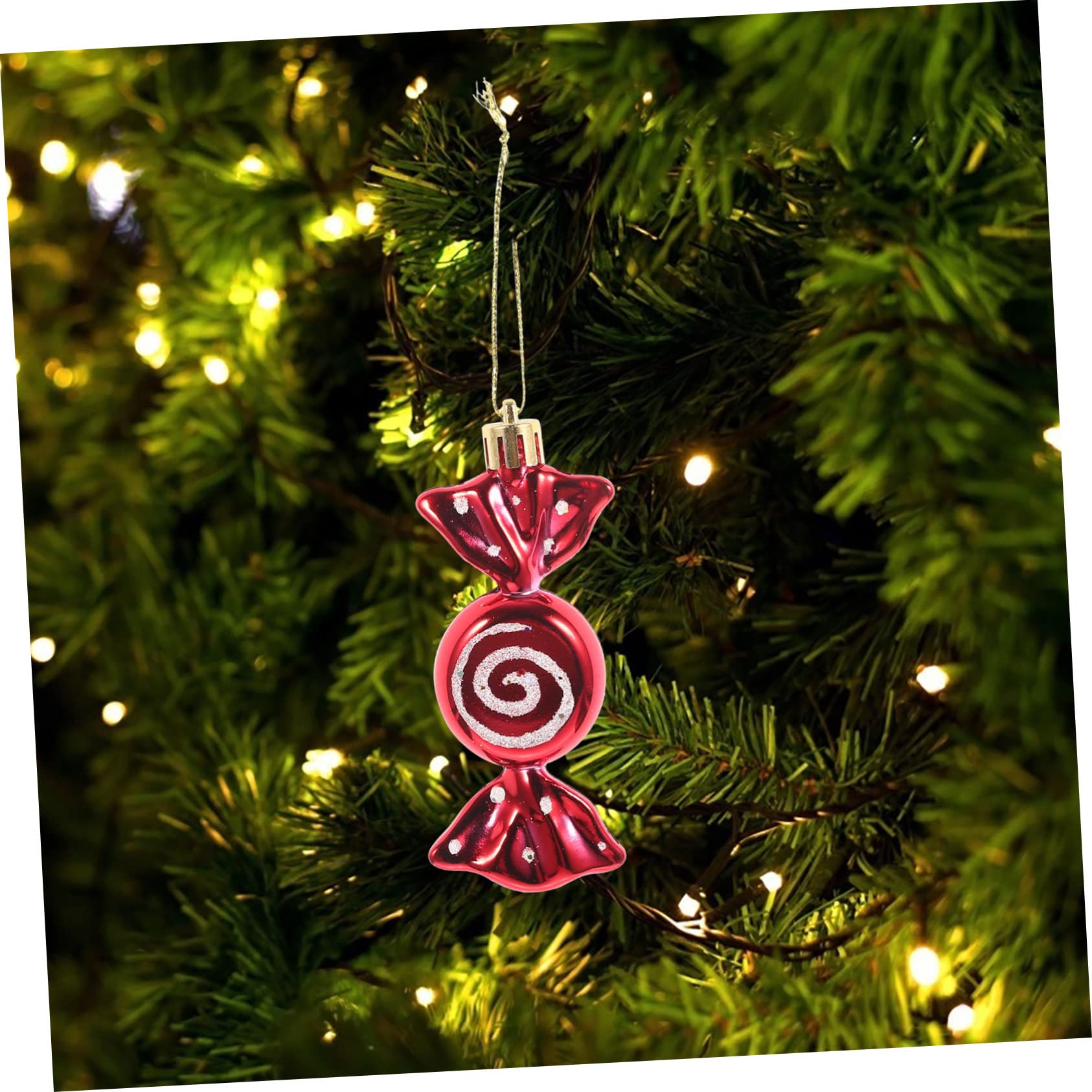 DECHOUS 30pezzi Decorazioni Natalizie Forma Di Di Pendente Per Albero Di Natale Accessori Festivi Per Atmosfera e Creativa