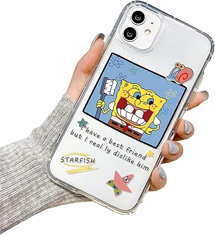 Amazon Co Jp スポンジ ボブ Iphone12 ケース パトリック スター Iphone12pro ケース Iphone12mini ケース Iphone11pro ケース キャラクター アイフォンケース スマホケース アニメ 漫画 保護カバー 携帯ケース 可愛い 人気 オシャレ プレゼント ギフト 軽量 脱着簡単