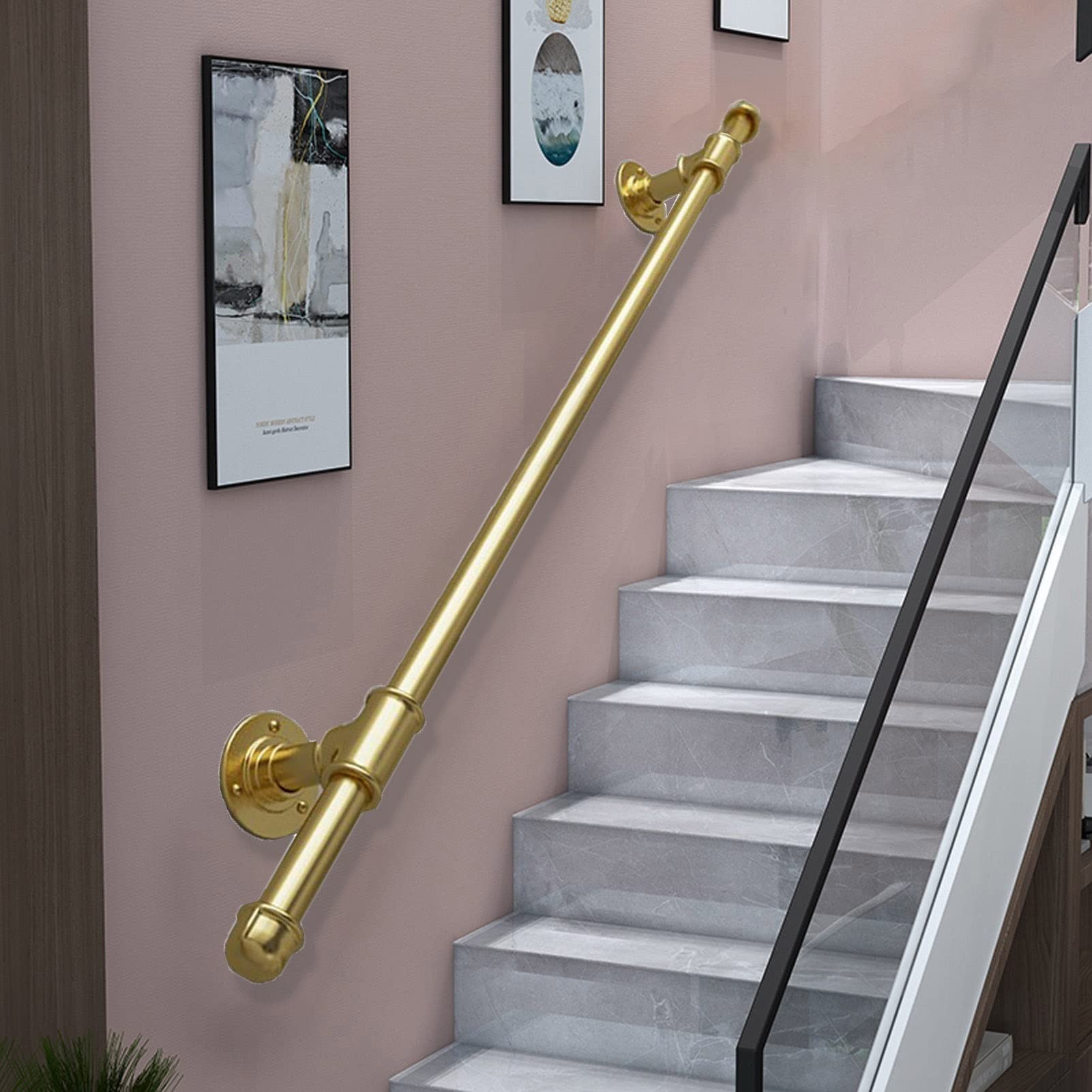 Grab rail escalier intérieur pour éviter les chutes sur marches
