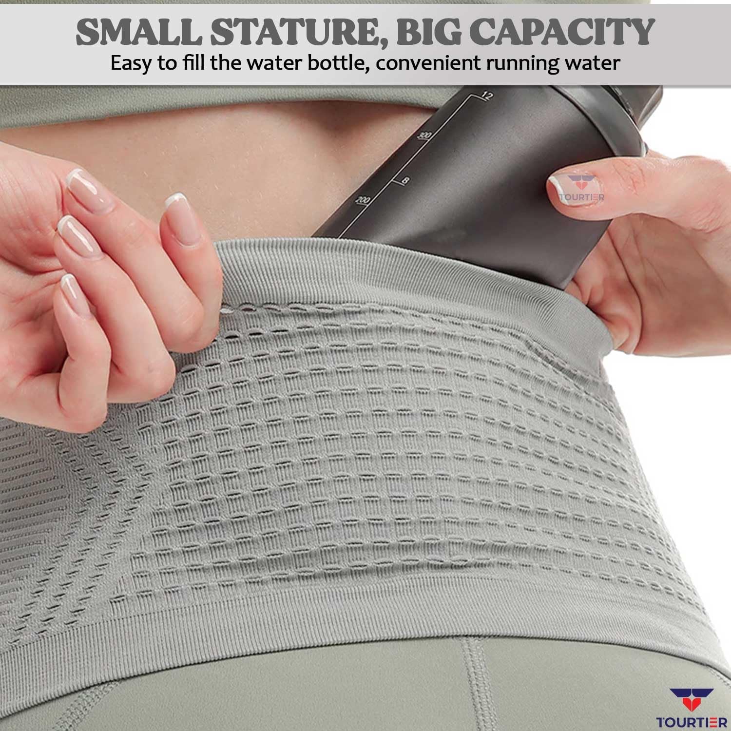 Multifunctional Knit Breathable Waist Bag - Adjustable Running Belt, Universal Running Waist Pack for Jogging, Gym, Sports, Hiking, Cycling Outdoor Activities (Grey), Grey, One Size, Travel