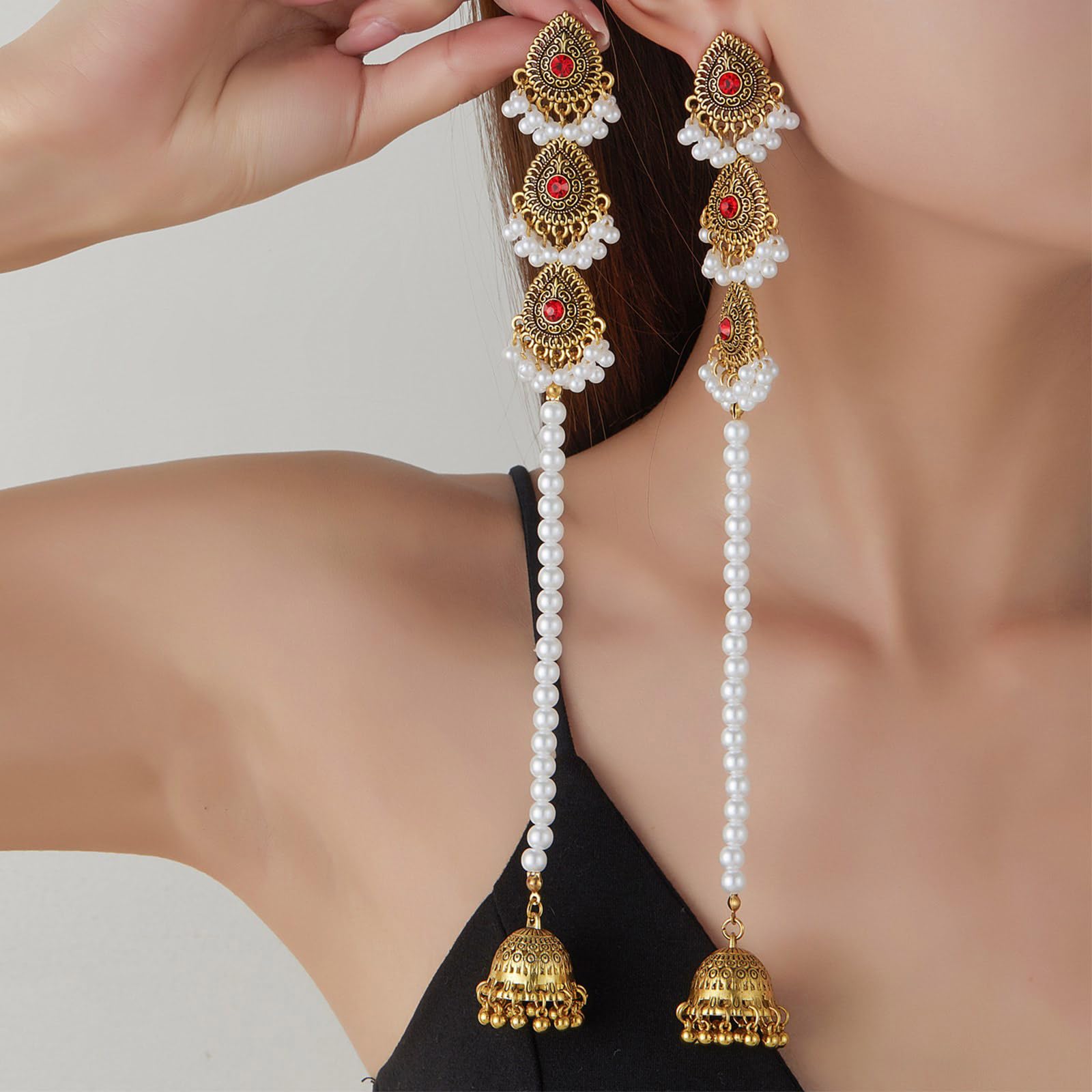 Postes de oreja para decoración móvil, mecanismo de cierre seguro, joyería para mujeres, pensamientos de regalo, mezcla de metal, postes oscilantes — view 9