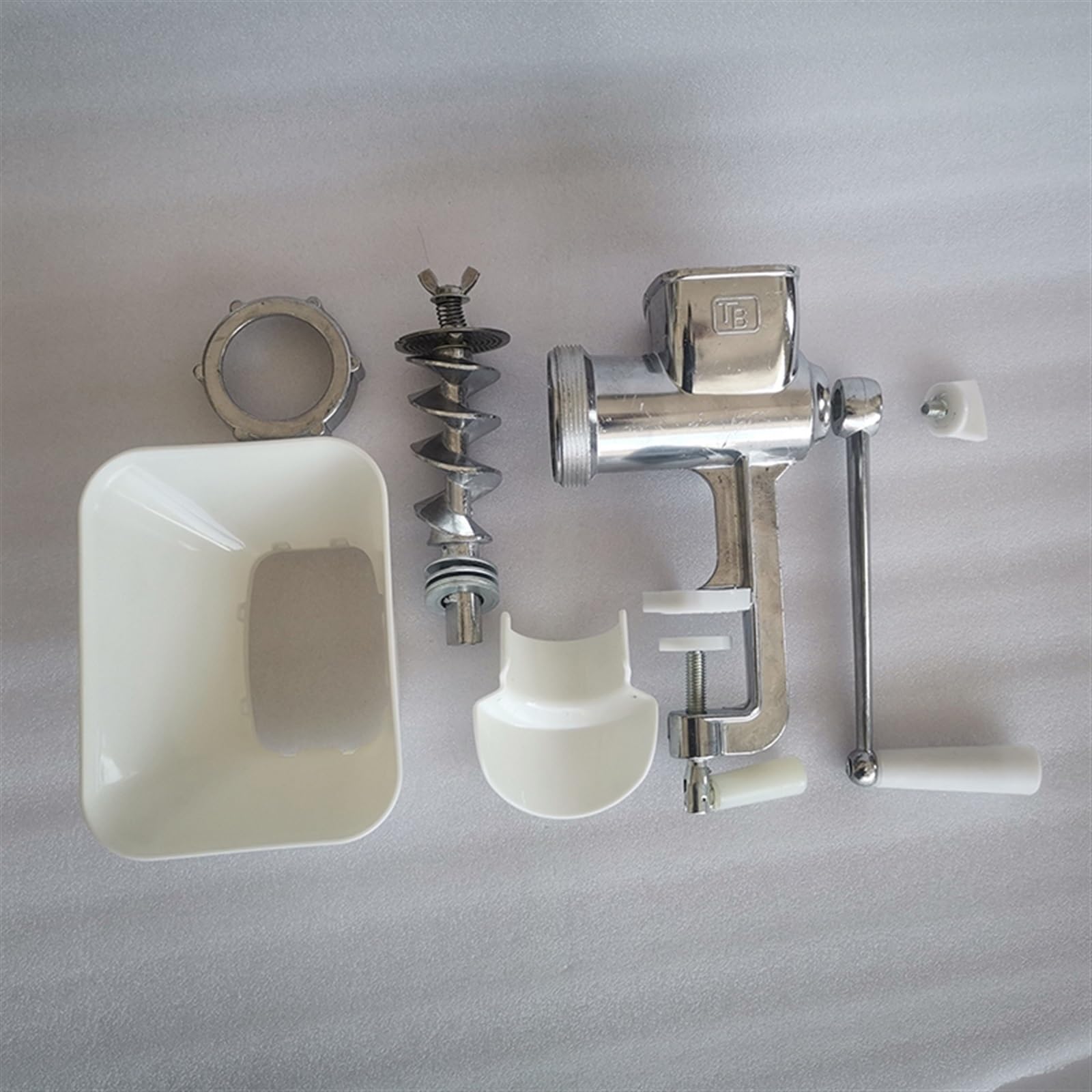 Manueller Tierfutterhersteller, Futterpelletmaschine for Hunde und Katzen, Pelletierer for Vögel, Angelköder, 1,5/2,5/3/4/5/6/7/8/9/10 mm Formen for Fische, Papageien, Kinn, Indigo, Vögel, Lerchen, Dr