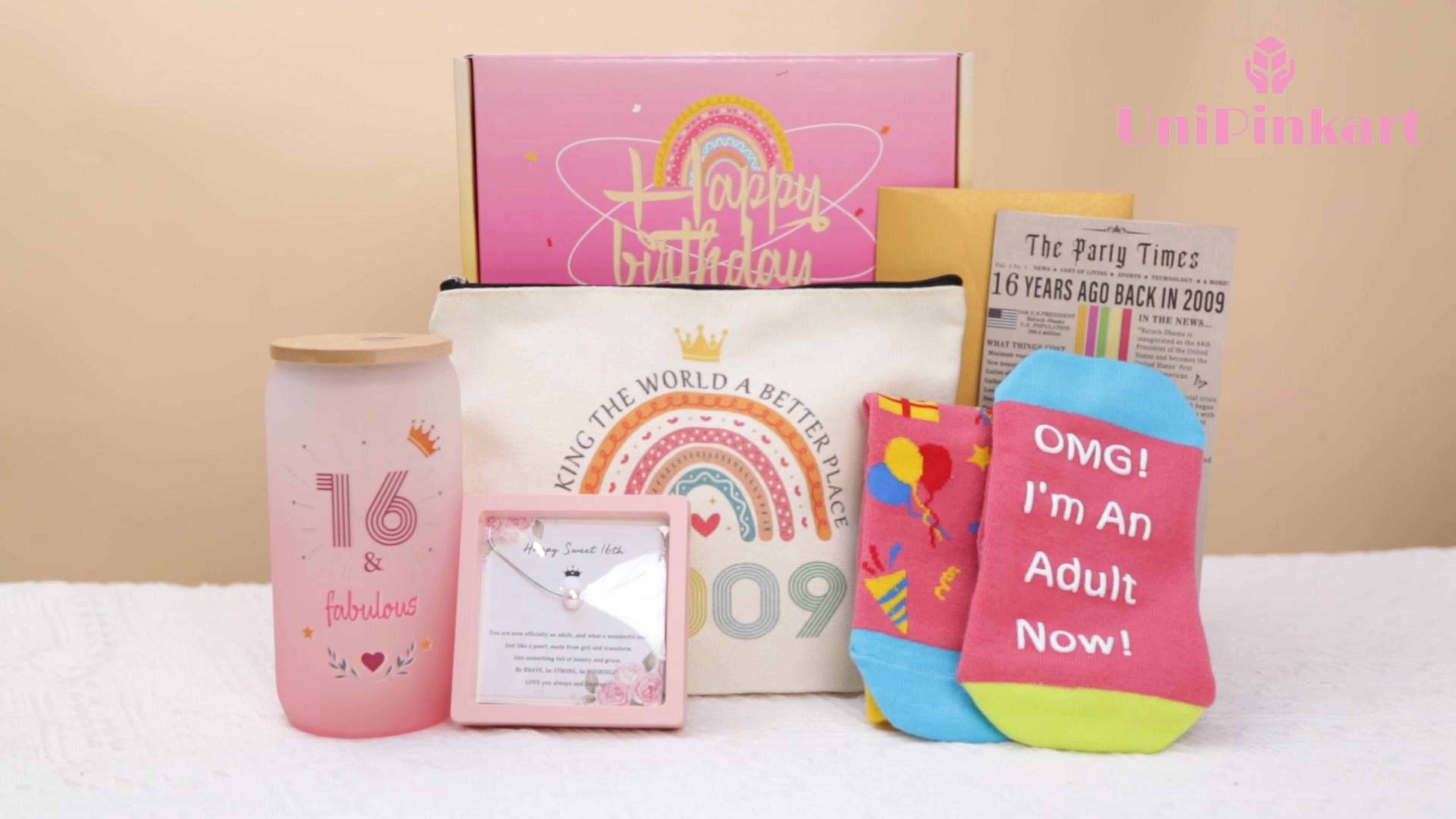 Panier Cadeau 20 Ans Pour Elle - Coffret Anniversaire 2005 | Tasse, Collier, Trousse Maquillage