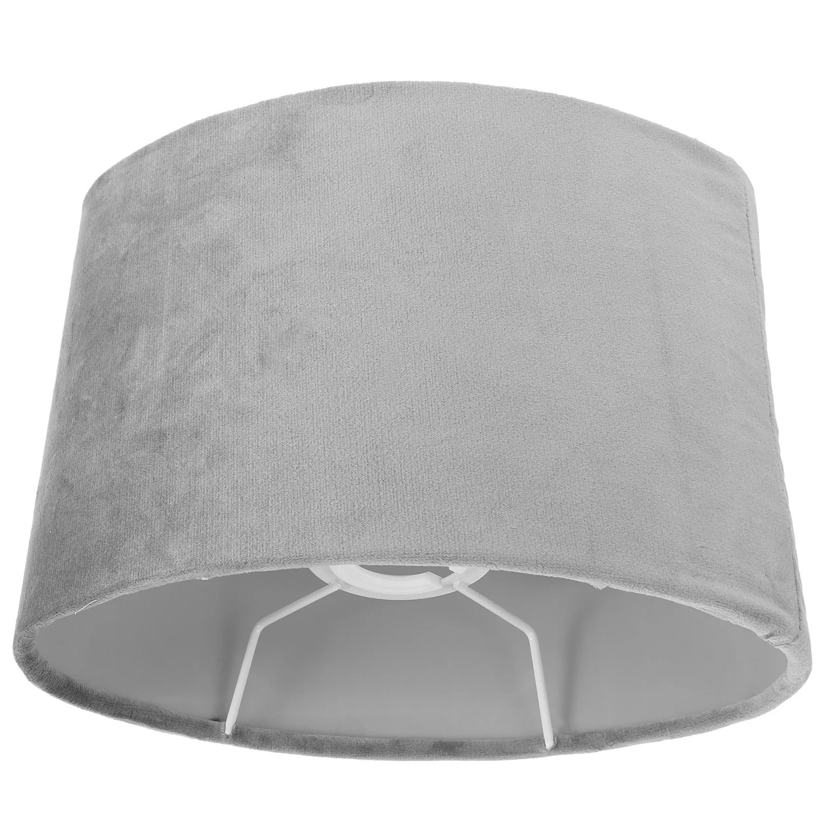 HKYBCF Lamp Shade Lampshade for Table Lamp Exquisite Cloth Cover for Pendant Chandelier Floor Light for Bedroom(Grey)