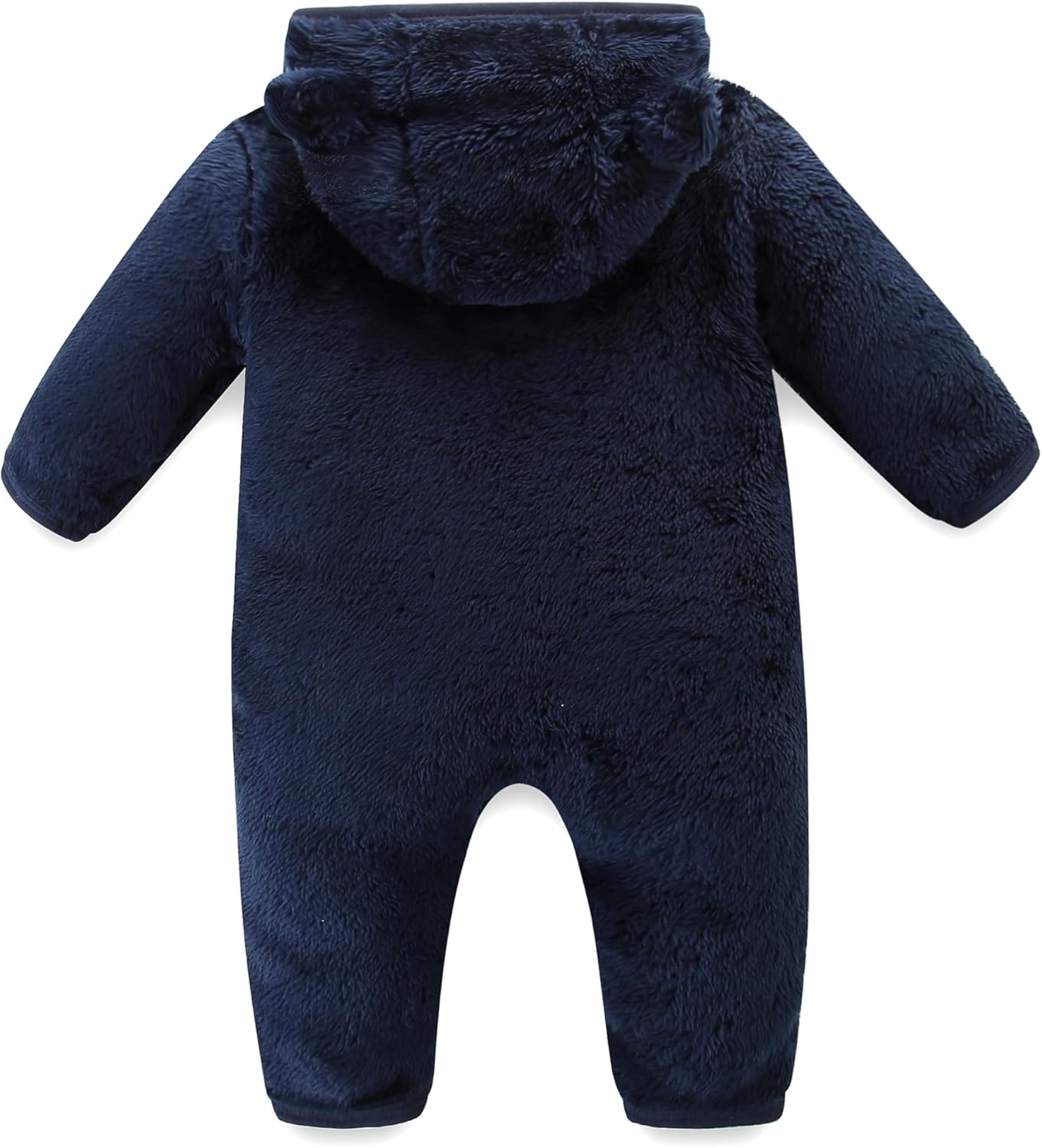 Baby Fleece Winter Jumpsuit Cute Cartoon Comfy Fluffy Romper for 0-18M - Image 2