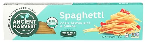Ancient Harvest Espaguetis de quinua orgánico sin trigo 8 onzas Ancient Harvest Espaguetis de quinua orgánico sin trigo 8 onzas