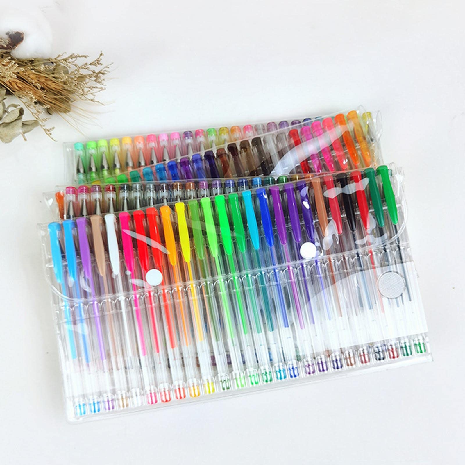 Penne gel Set da 100 colori per libri da colorare Penna gel colorata Punta fine da 0, 5 mm Ideale per bambini Scarabocchi per adulti Scrapbooking