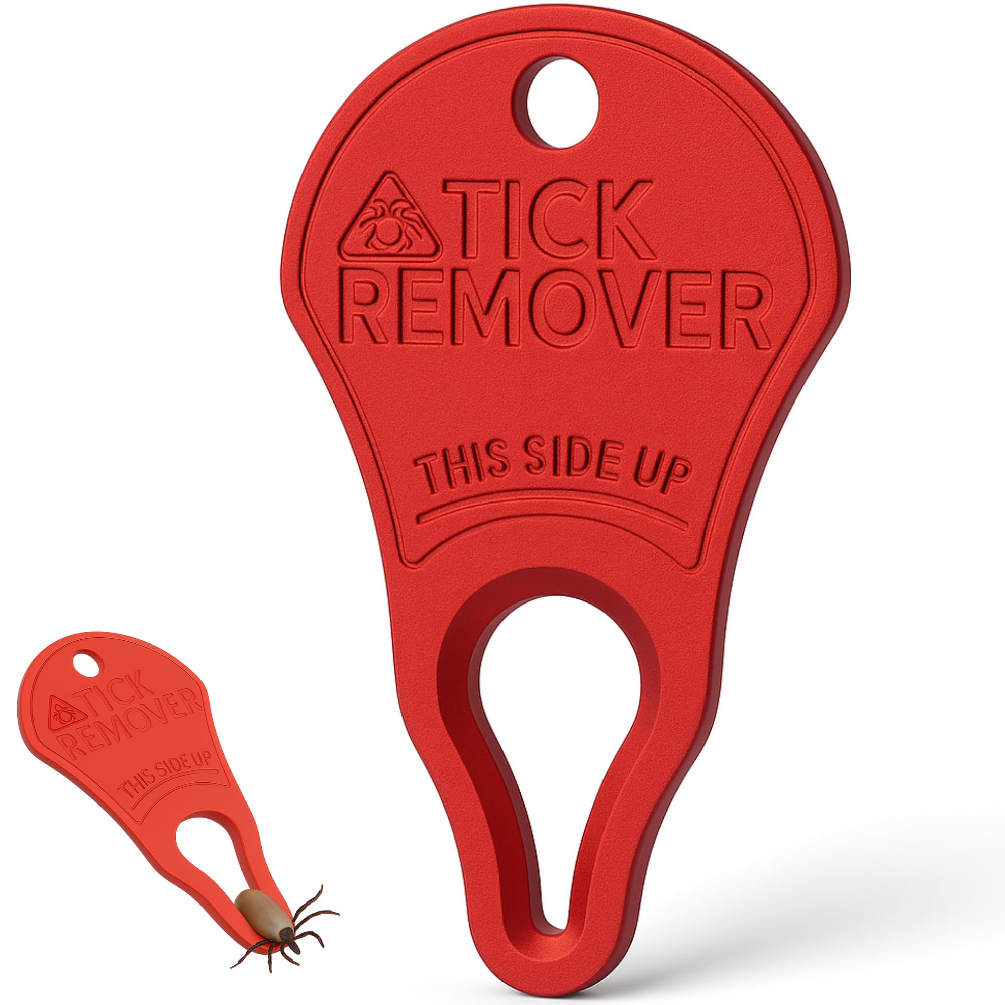 DEARKAN Tick Remover Tweezers – Tick Remover for Dogs and Cats – Keychain Tool – Tick Remover Effective and Safe – Easy to Use and Carry – Anti Tick