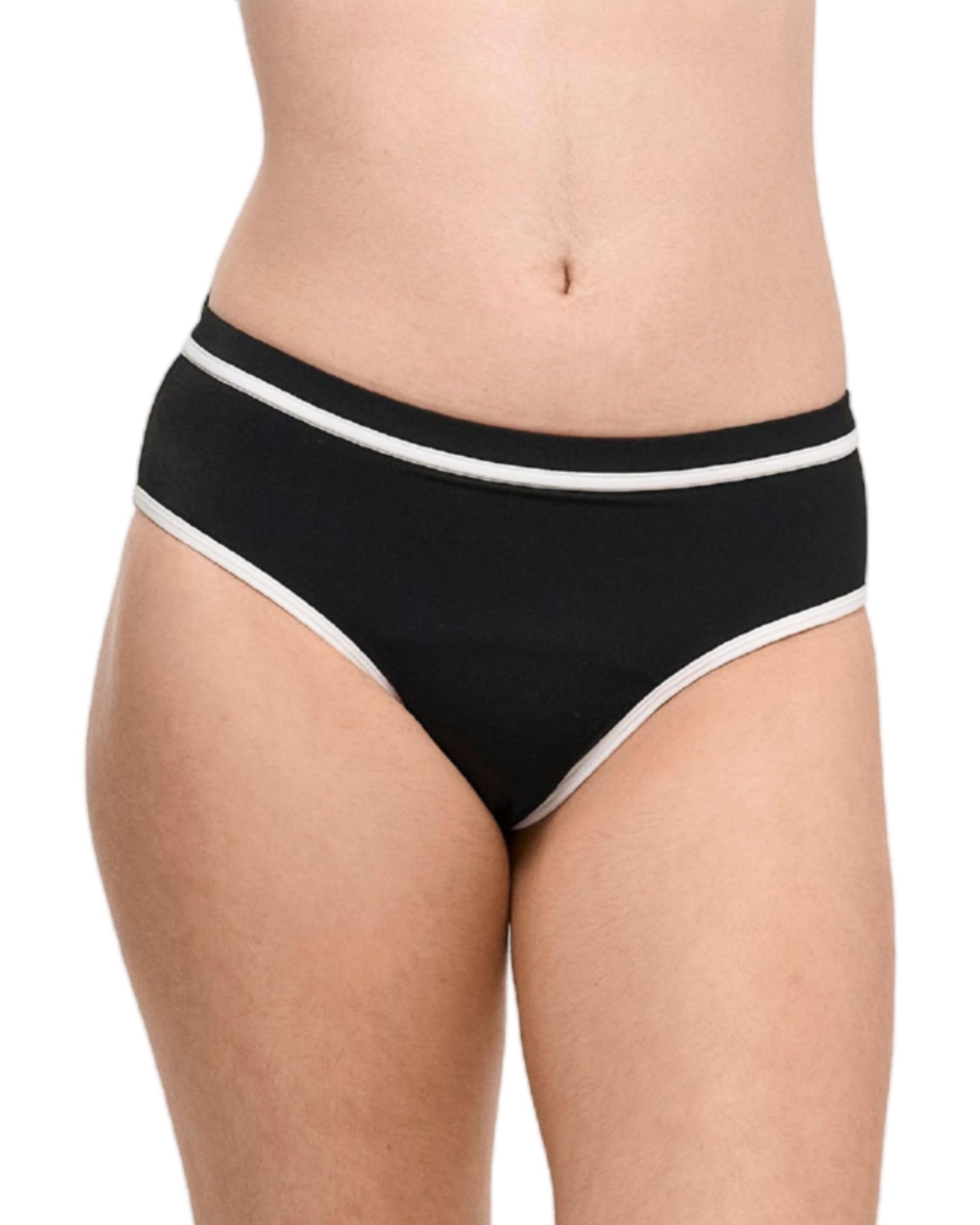 SORIO Braga de Bikini Menstrual Niña y Adolescente - Absorbente, Antifugas y Antiodor - Banñador Menstrual Niña - Cómodo y Discreto - Flujo Moderato - Piscina y Playa - AVA - Sólo Parte Inferior