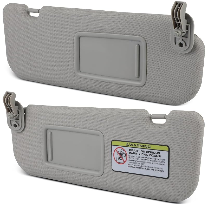 Par de Para-Sóis Cinza para Motorista e Passageiro Hyundai Elantra 2011 a 2014 ASAPE
