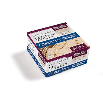 Broadman Church Supplies Communion Wafer, Gluten Free, 50 Count