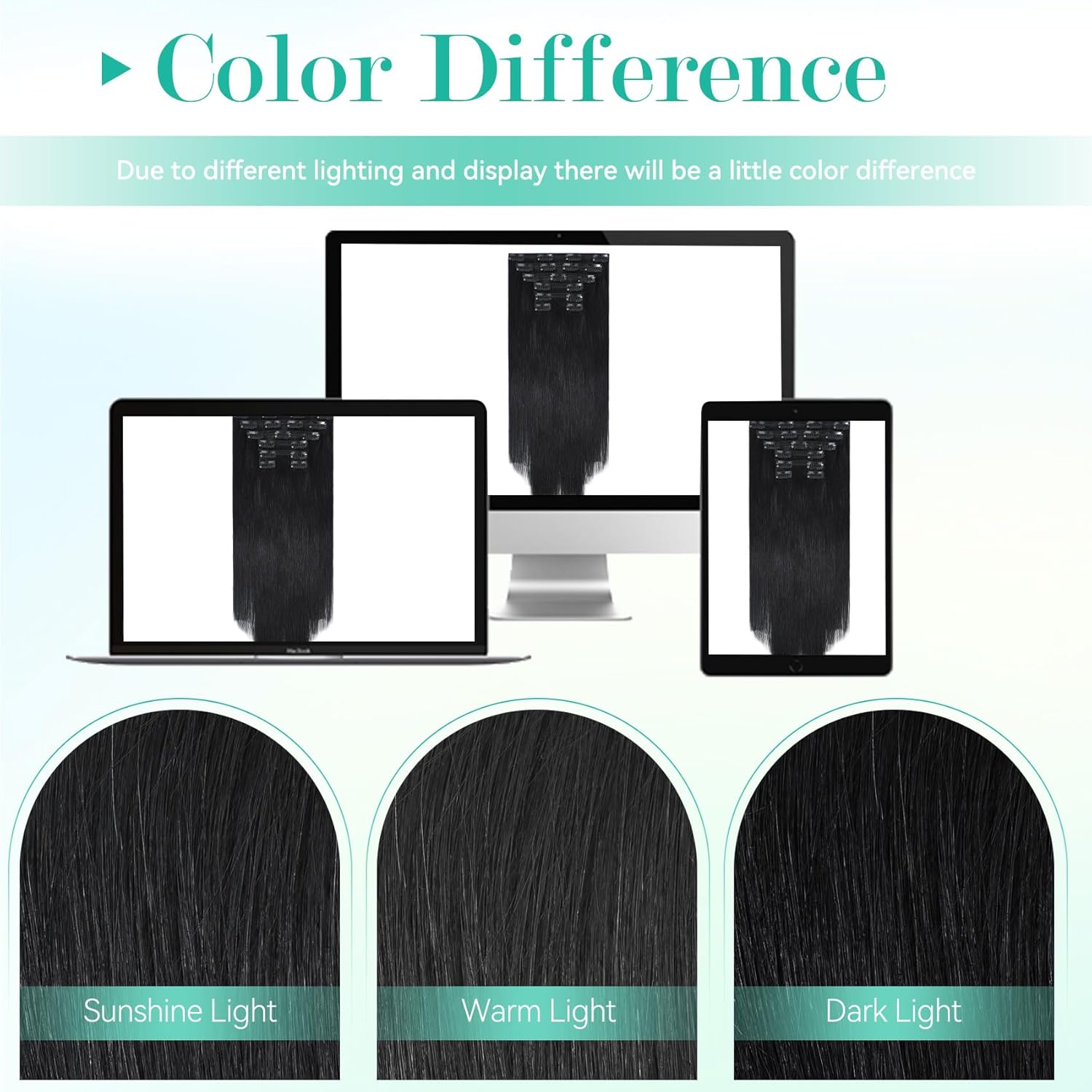 Ukira Black Clip in Hair Extensions Real Human Hair, 12 Inch 100g 7pcs Natural Black Hair Extensions Real Human Hair, Soft Straight Remy Human Hair Clip in Extensions for Women
