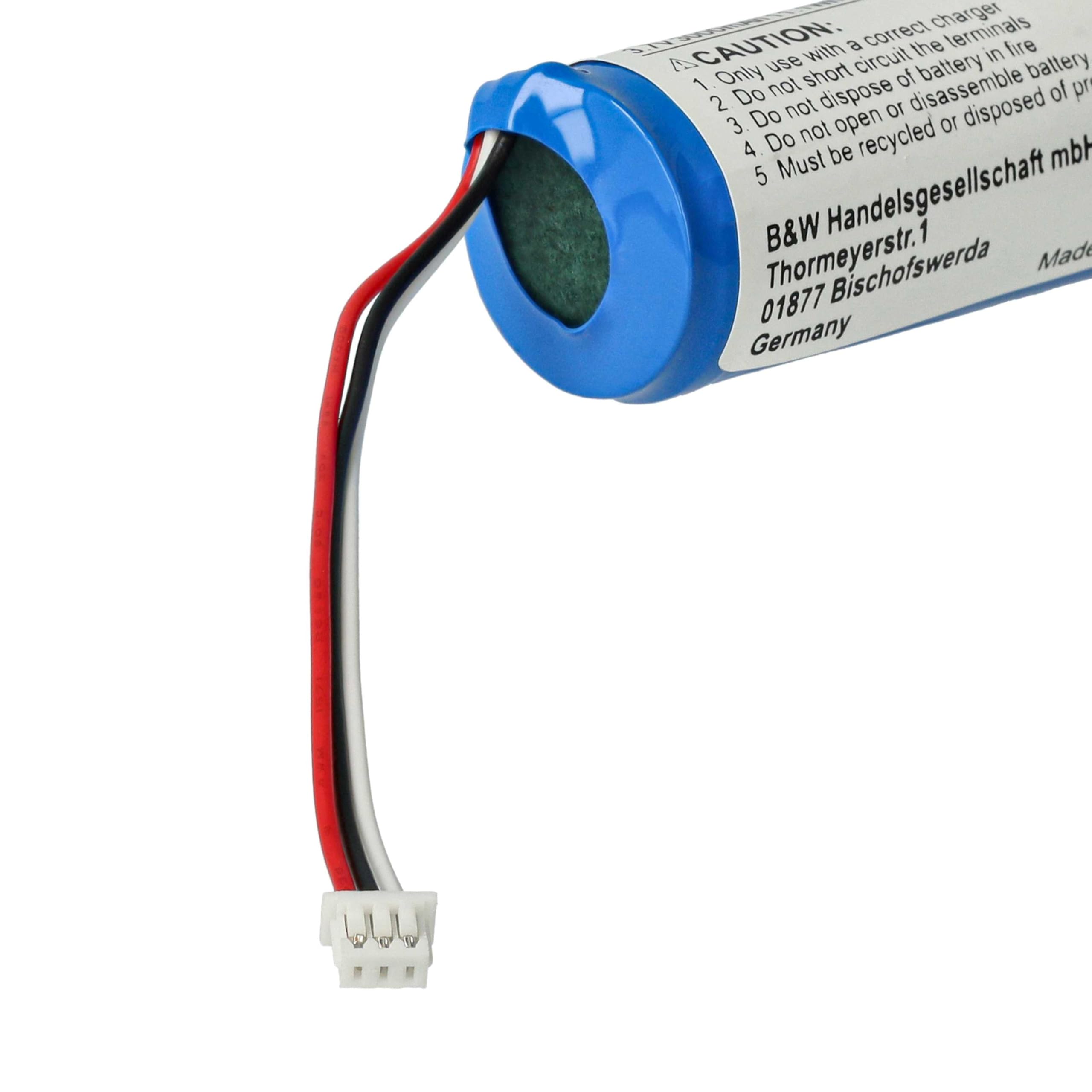vhbw batteria sostituisce Philips 1S1PBL1865-2.6 per babyphone (3000mAh, 3,7V, Li-Ion)
