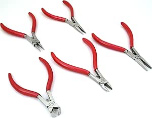 4.5 Inch Round Bent Nose Pliers - Jewelry Making & Wire Wrapping Tool