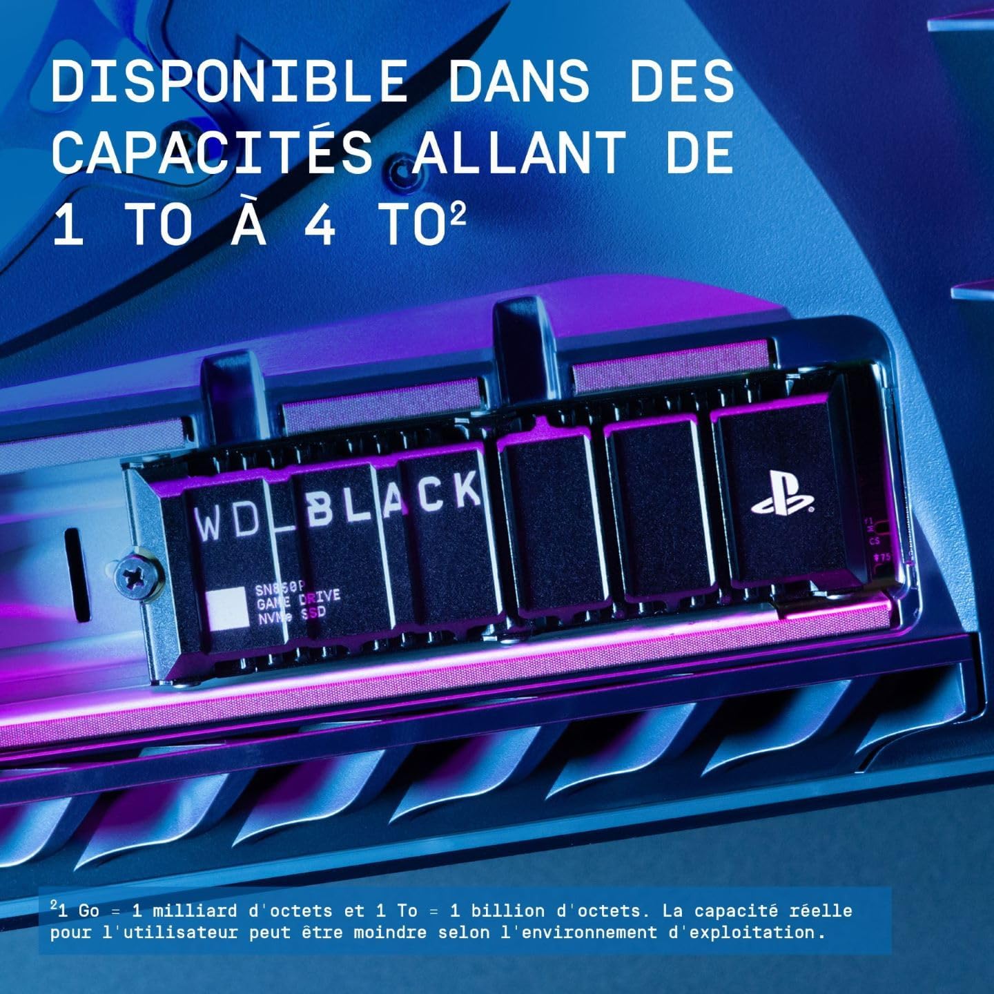 WD_BLACK SN850P 1 To PS5 SSD, Disque SSD interne, M.2 2280 WD_BLACK SN850P 1 To PS5 SSD, Disque SSD interne, M.2 2280 – Image 5