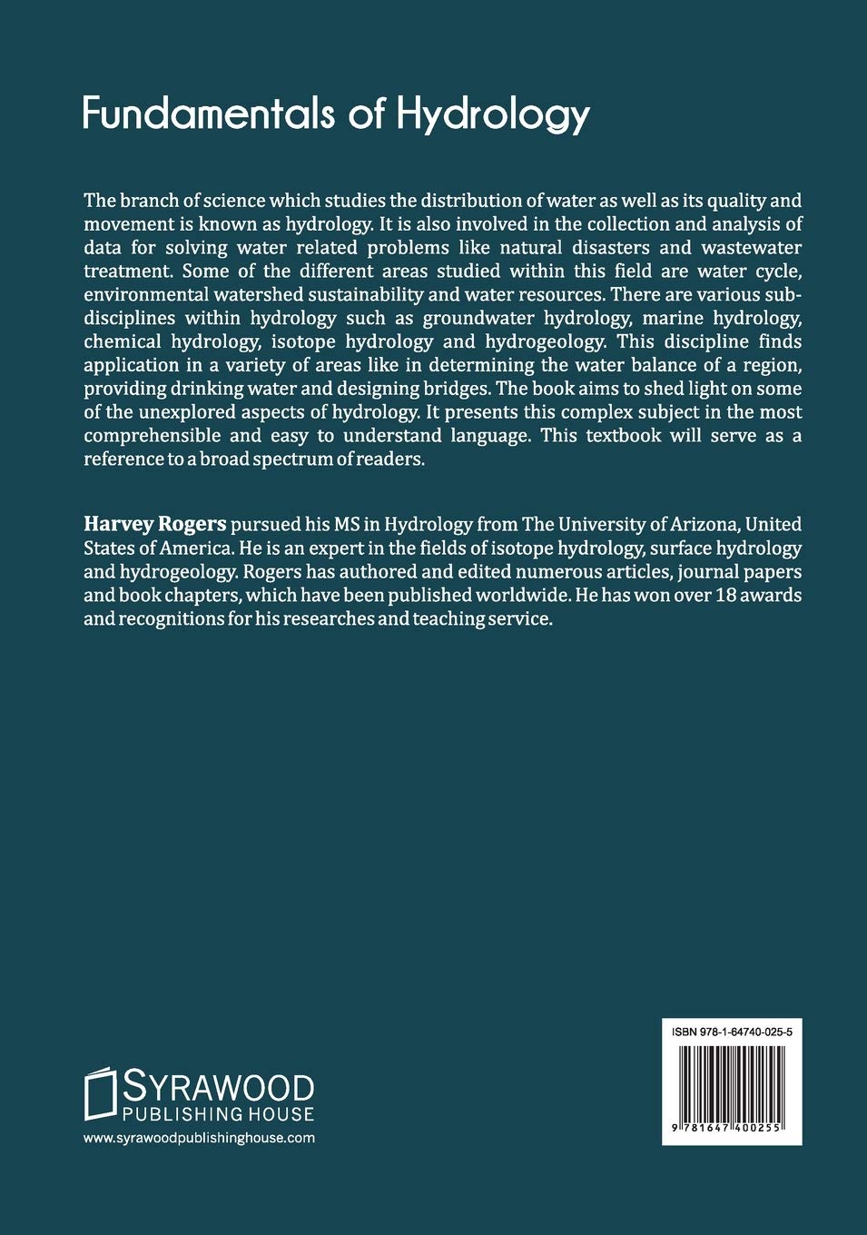 Fundamentals of Hydrology