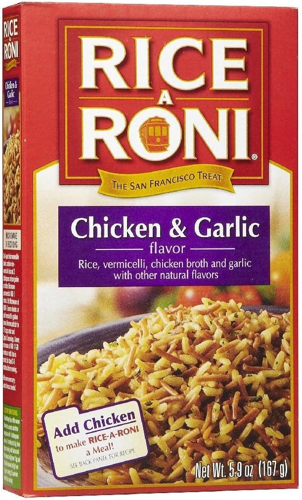 Rice A Roni Chicken & Garlic Rice & Vermicelli Mix, 5.9 oz
