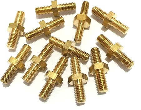 Fbshicung 12PCS Hoop Adjustable Screw Diameter 4mm for Ta-jima Round Embroidery Hoop and Chinese Embroidery