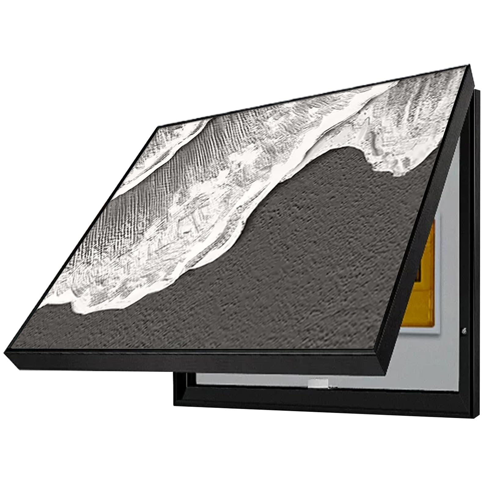 Caja de medidor eléctrico, pintura decorativa para caja de distribución, mural de caja de oclusión, 17.7 x 13.7 pulgadas