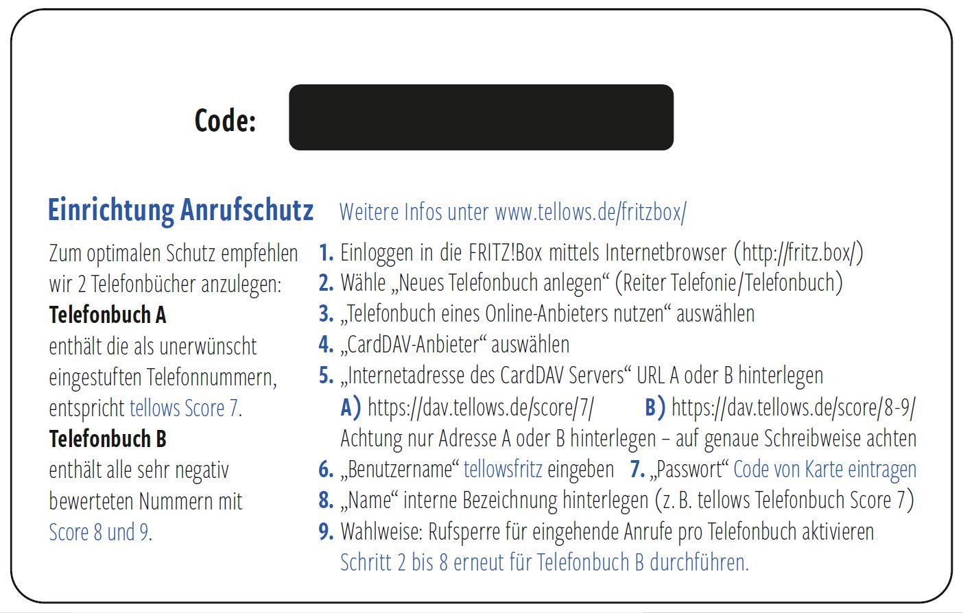 Anrufschutz für die Fritz!Box - Festnetz Anruferkennung und Blockierung