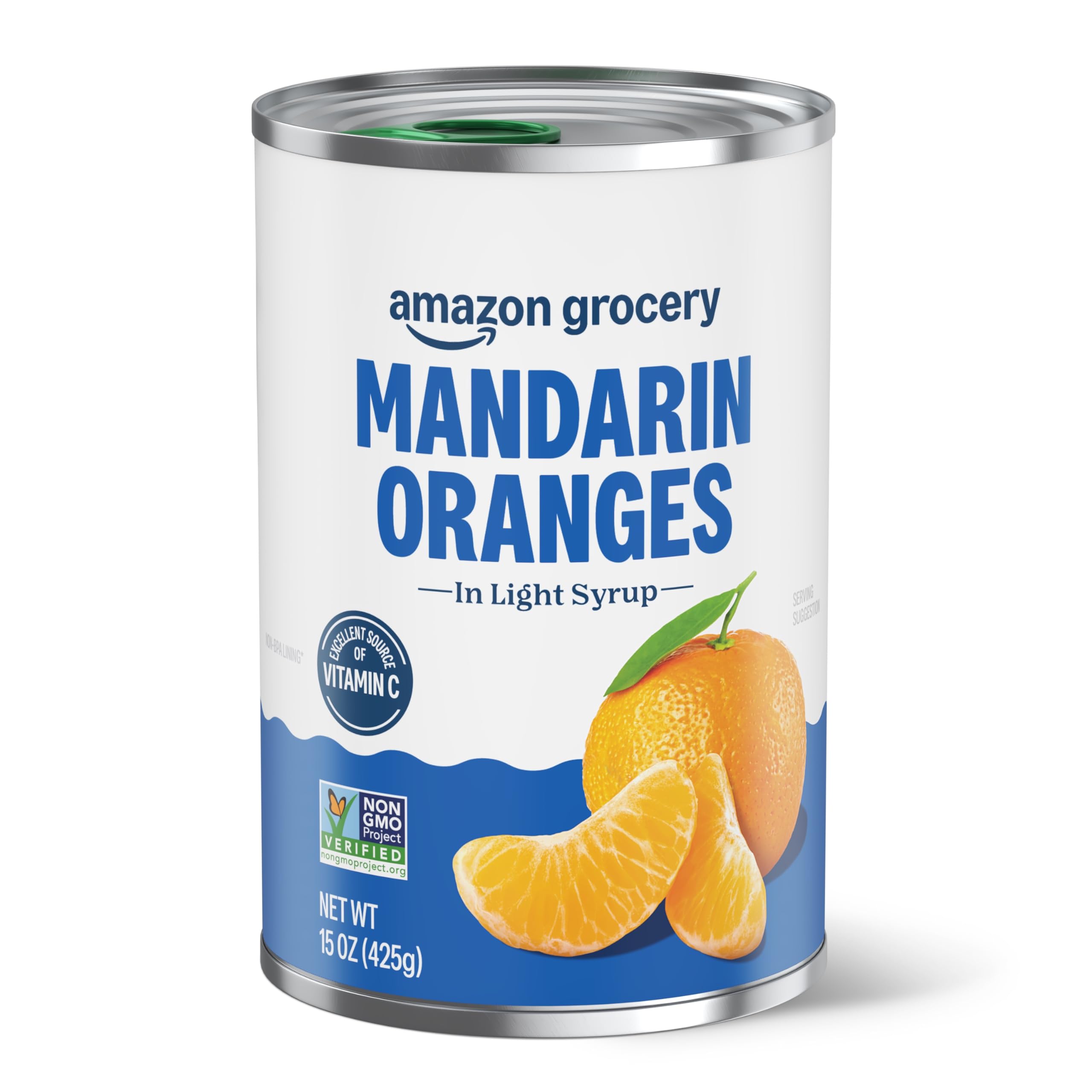 Amazon.com : Amazon Fresh, Mandarin Oranges In Light Syrup, 15 Oz