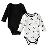 DEFAHN 2PCS Visocse from Bamboo Baby Rompers Unisex Onsies Solid Short Sleeve Baby Bodysuit 0-24 Months