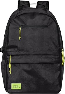 Simple Modern Kids Backpack for School | 25L Laptop Backpack | Black | Ellis Bookbag for Girls, Boys | Cute Backpack for High School, College, Teens | Midnight Black