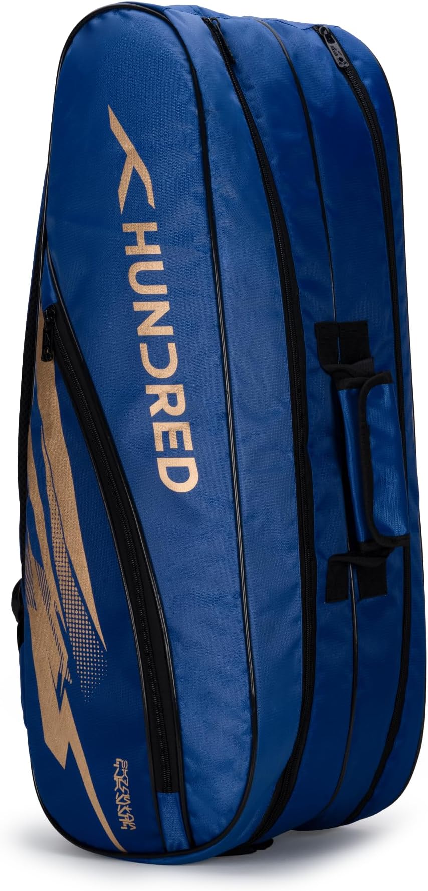 Hundred Cosmogear Badminton Kit-bag | Double Zipper | Bag with Front Zipper Pocket | Material: Polyester | Padded Back Straps | Easy-Carry Handle