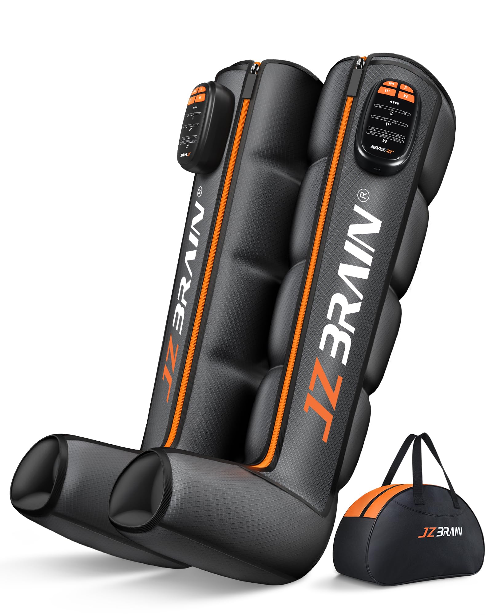 Photo 1 of JZBRAIN Professional Compression Boots to Improve Circulation, Cordless Rechargeable Leg Compression Massager for Massage Therapy,Leg Recovery Boots for Athletes,Reduces Muscle Pain, 3000 mAh, Large