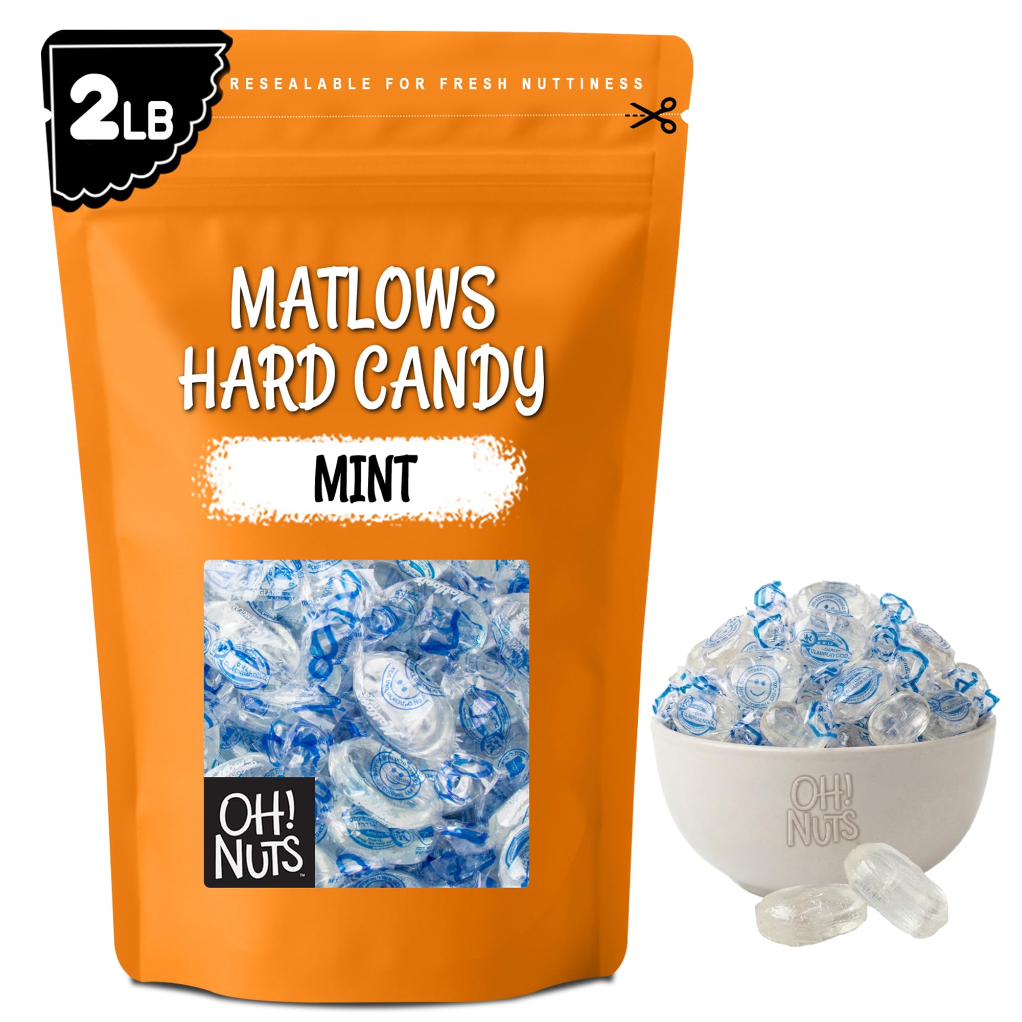 Matlow's Hard Mint Candy, 0,9 kg Oh! Nuts