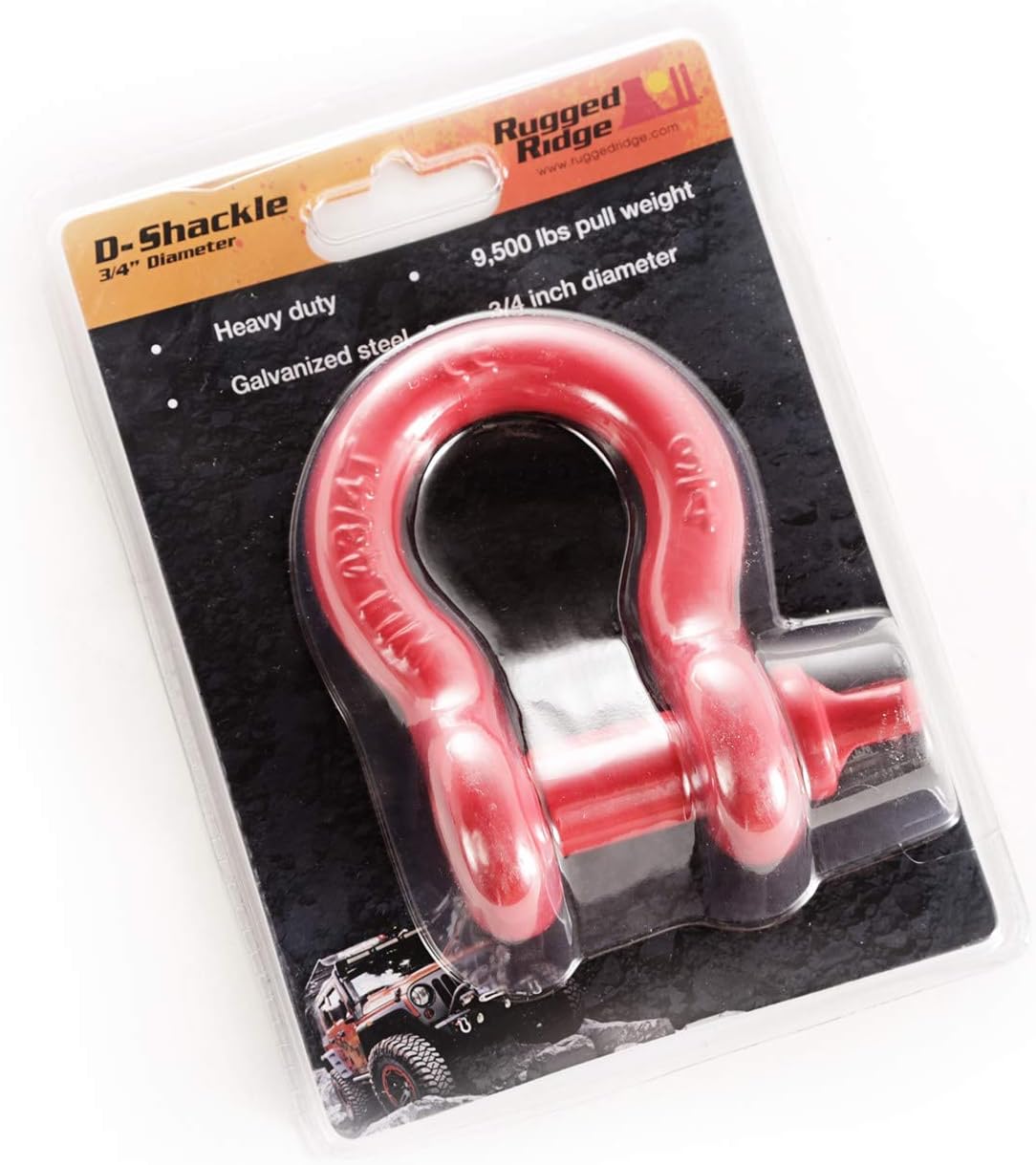 Rugged Ridge D-Ring Shackle | 11235.22 | Universal Fit