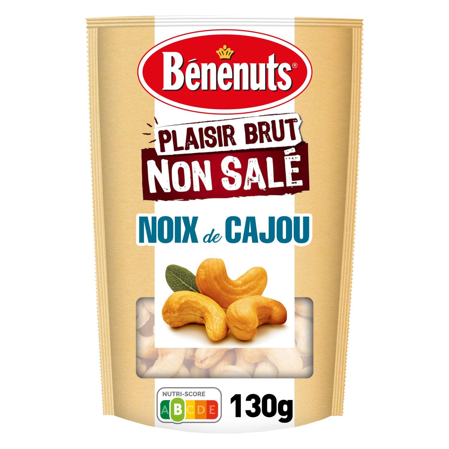Benuts Genuss ungesalzen Cashewnuss, 12 x 130 g
