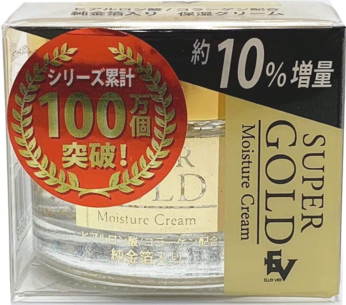 Amazon | NEWスーパーゴールド（純金箔入保湿クリーム）55g 増量タイプ