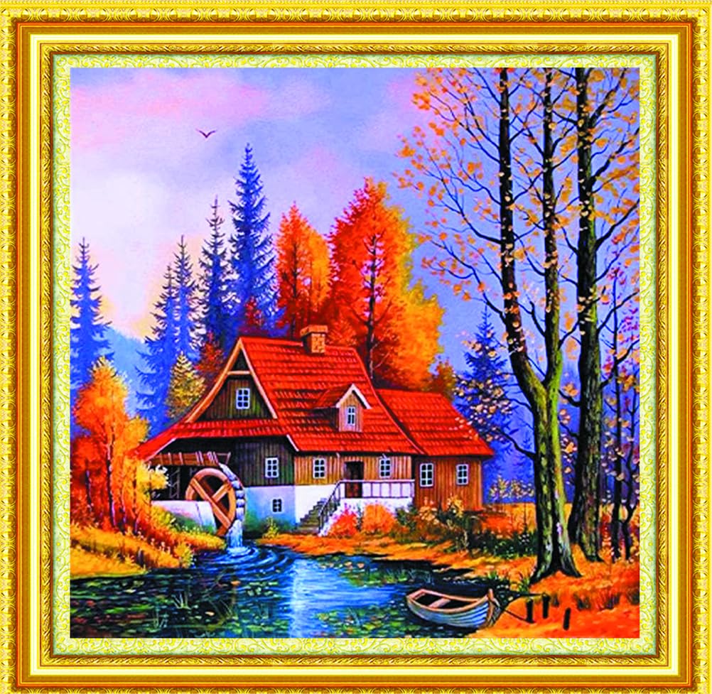 Meecaa Cross Stitch Kits 11 Count Stamped - Image 2