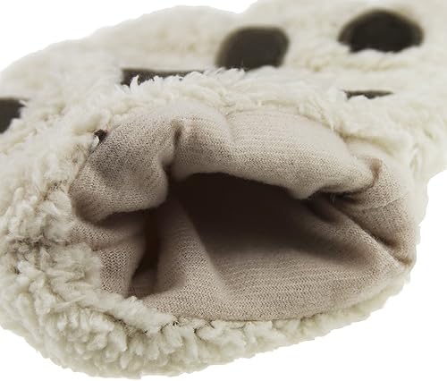 Miniatura 22 de FakeFace Lindos guantes de felpa de piel sintética sin dedos para niñas y mujeres Negro