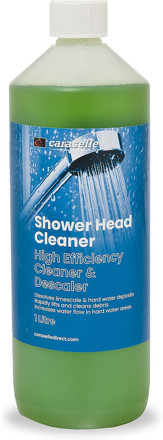 Caraselle Shower Head Cleaner & Descaler 1L Dissolves Limescale