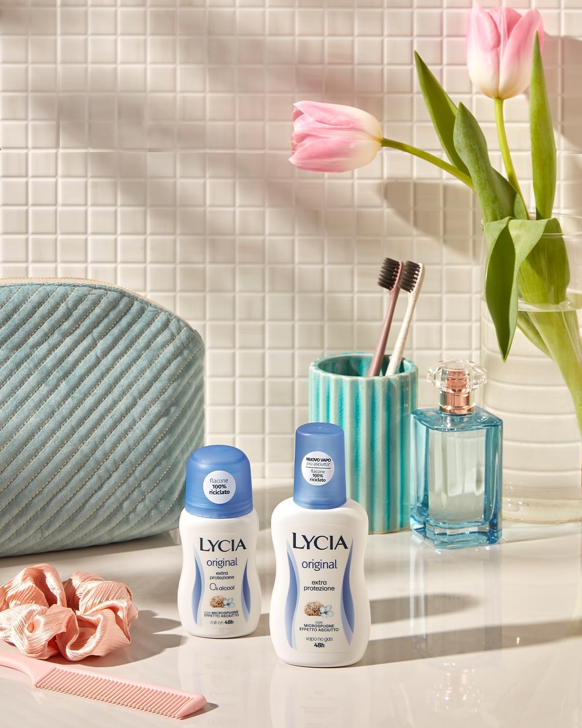 Set 12 LYCIA Deodorante Spray 75 Original-Neutro 53031 Cura E Igiene Del Corpo