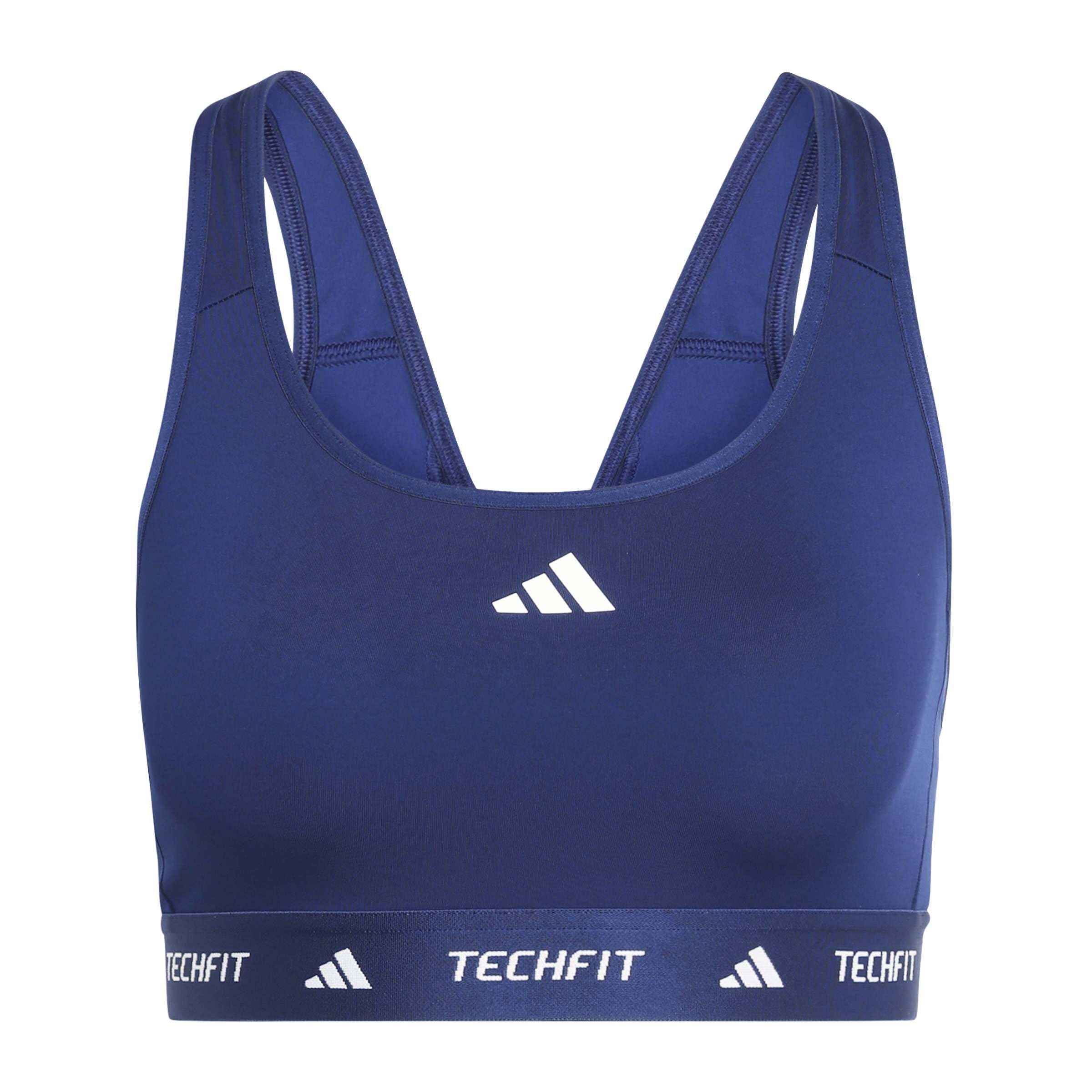 adidas Women's Techfit Bra, Dark Blue, XS