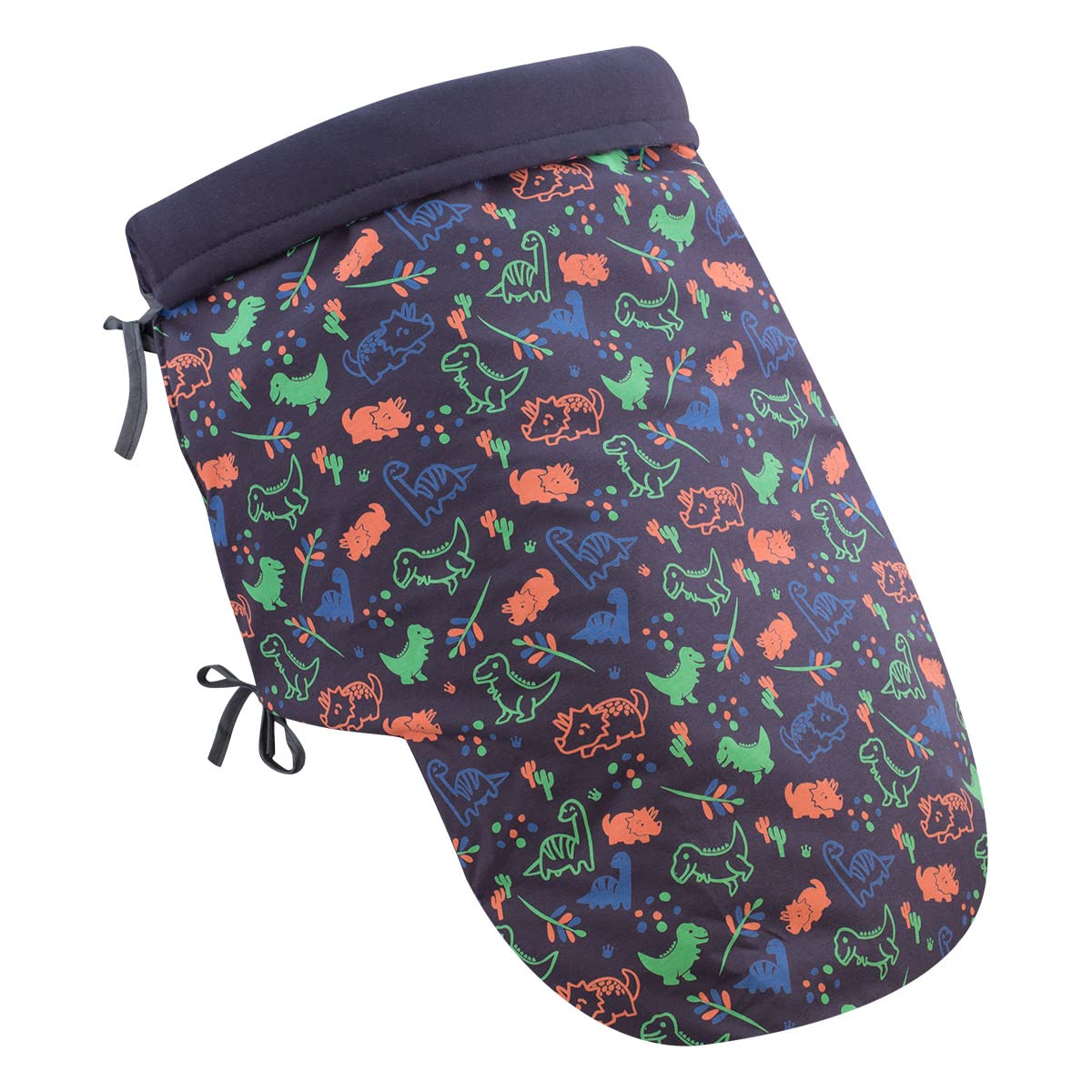 JYOKO Kids Manta Saco para Cochecito, portabebé, Algodón Primavera/Entretiempo (Happy Dino, ALGODÓN - 80 Cm)