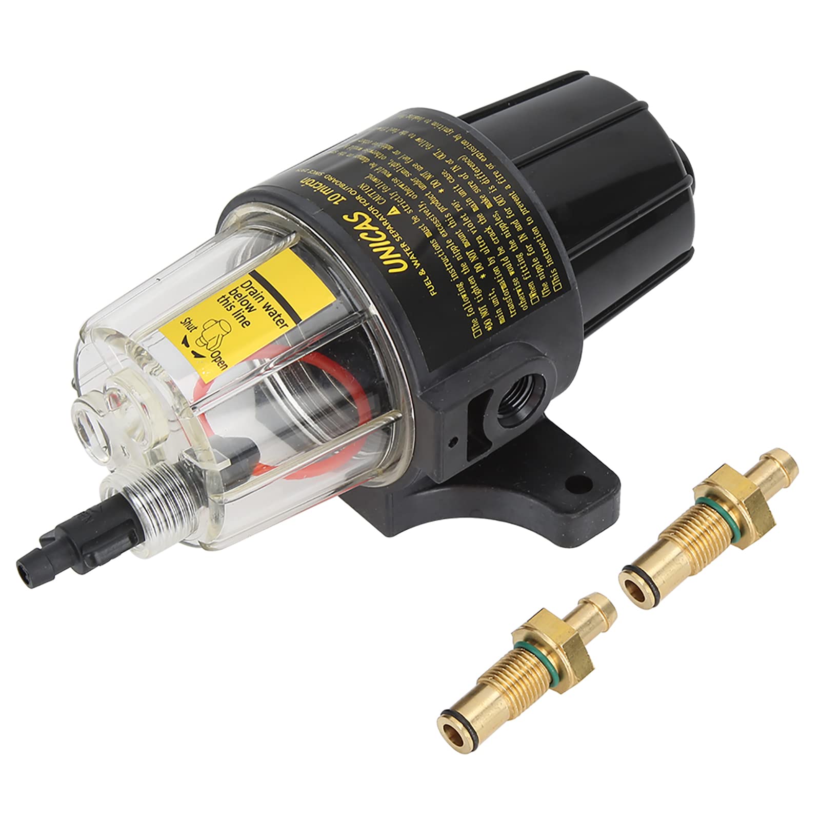 Filtro Carburante Gruppo Separatore Acqua Olio per Motore Fuoribordo UF-10K