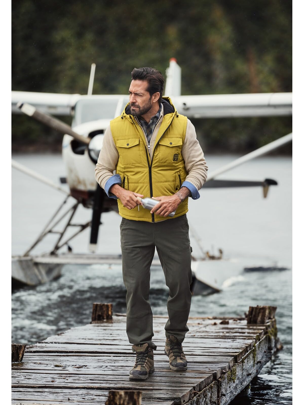 Jan Vanderstorm Herren Outdoorweste Fjordheim