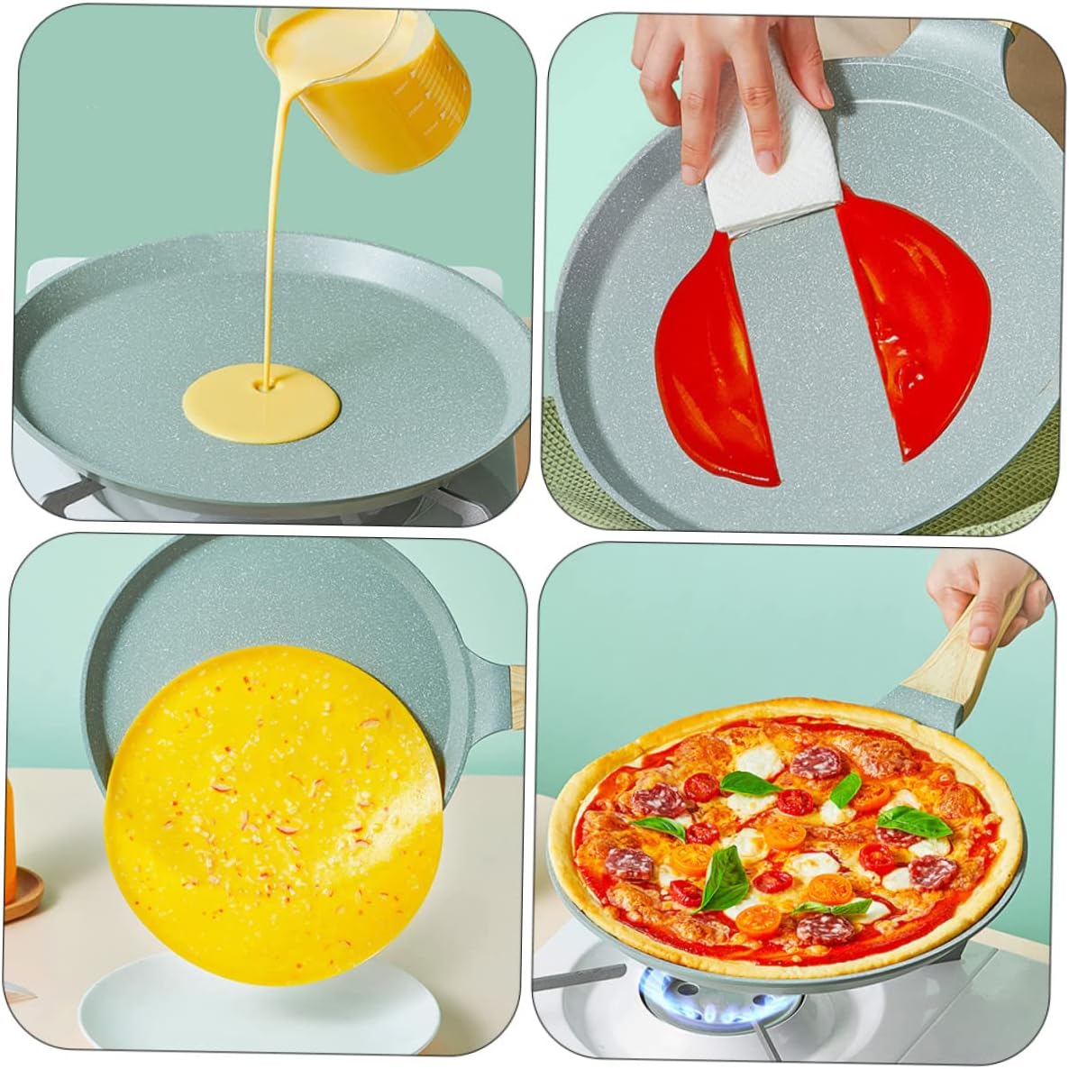 1-Pack Frying pan Egg pan Japanese Omelette pan Steak pan cookware