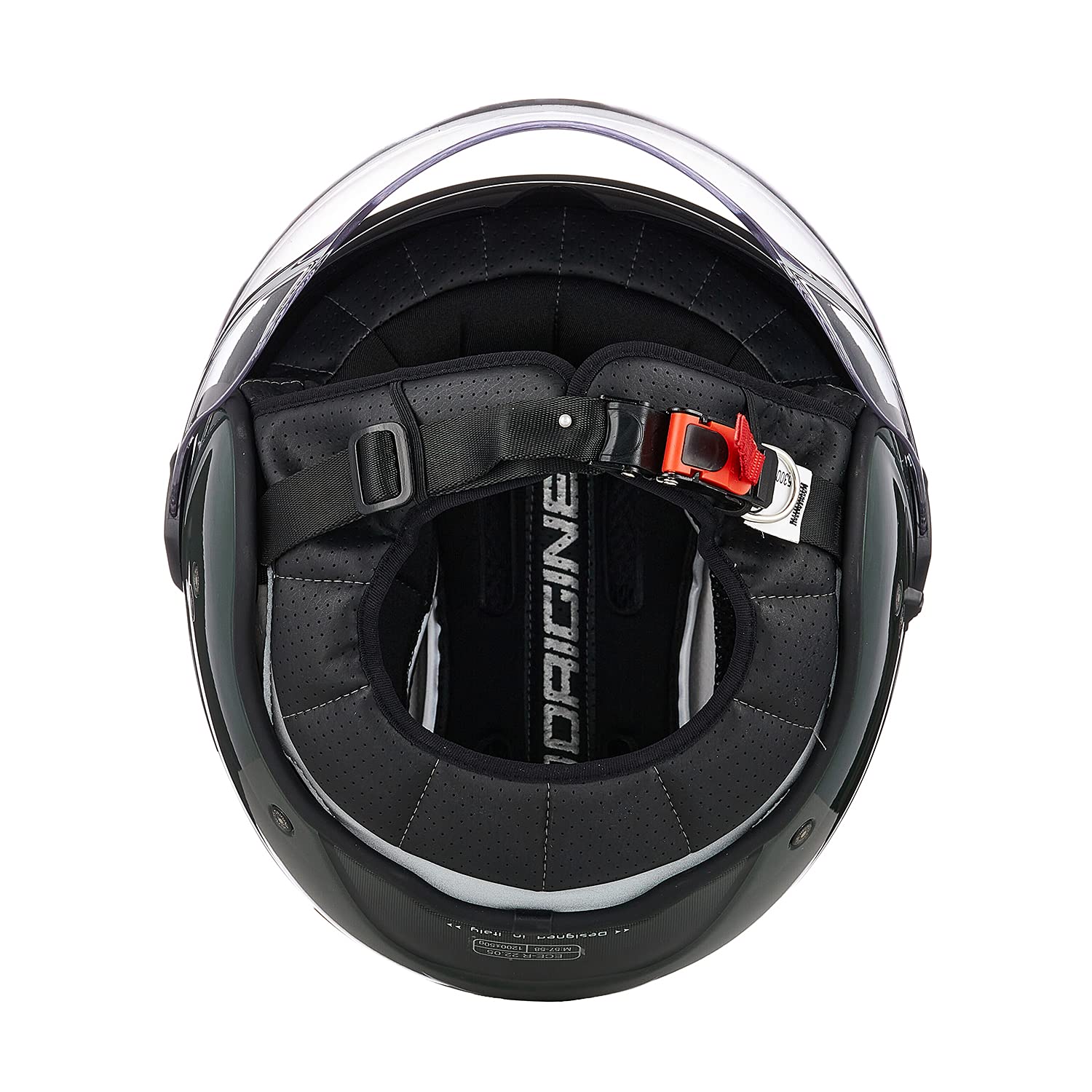 ORIGINE Casco Jet Moto Casco Aperto Scooter con Doppia Visiera Omologato ECE